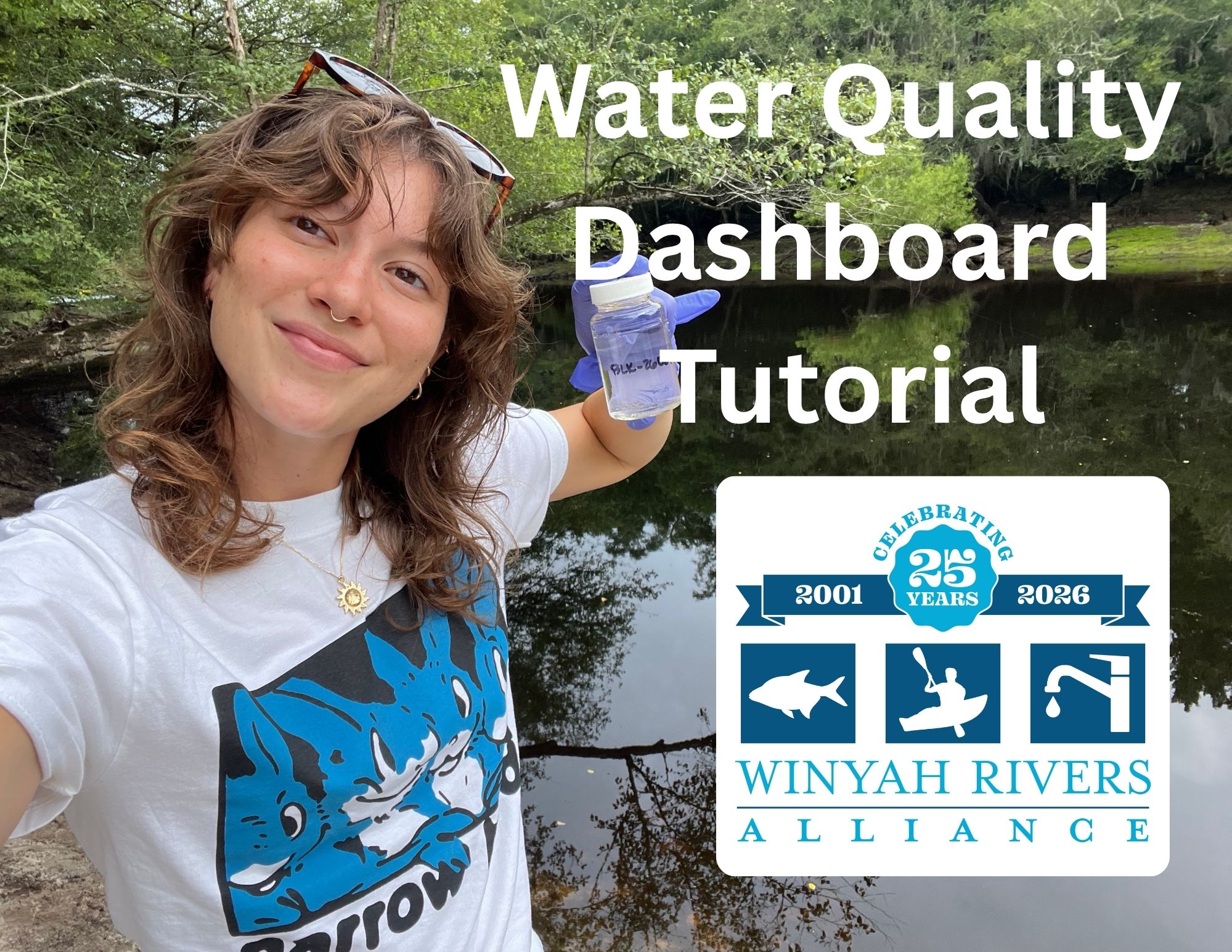Water Quality Dashboard Tutorial is now live on the Winyah Rivers Alliance YouTube page!