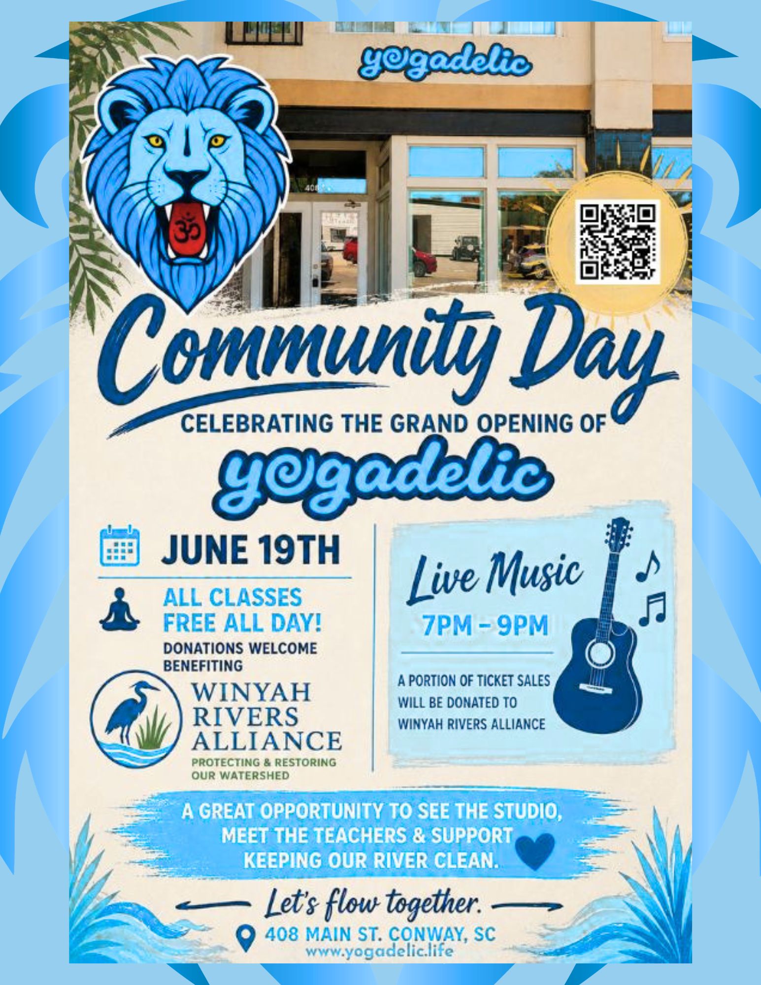 Yogadelic Community Day benefiting Winyah Rivers Alliance