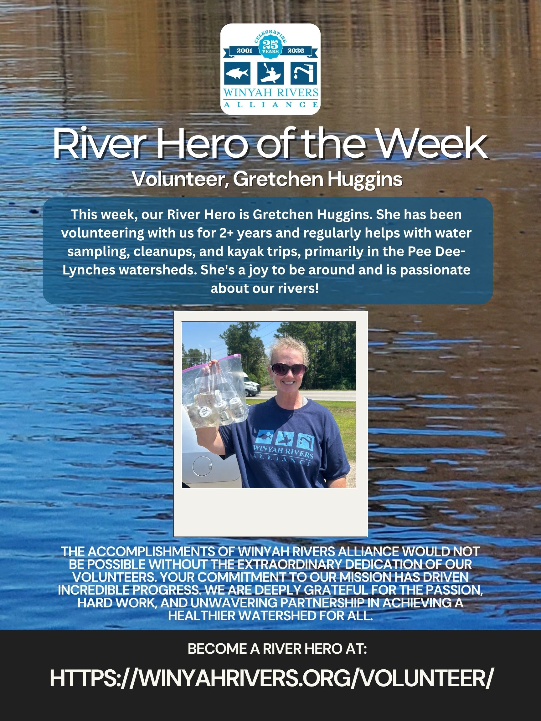 River Hero Gretchen Huggins 7326!